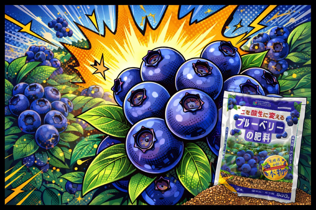 花ごころブルーベリーの肥料