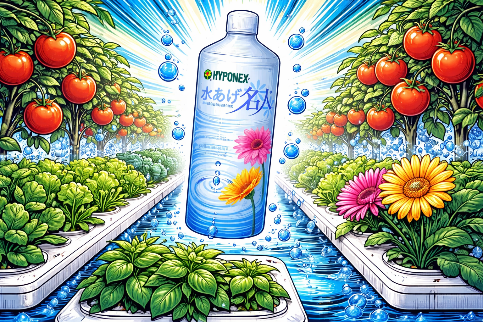 ハイポネックスの水あげ名人