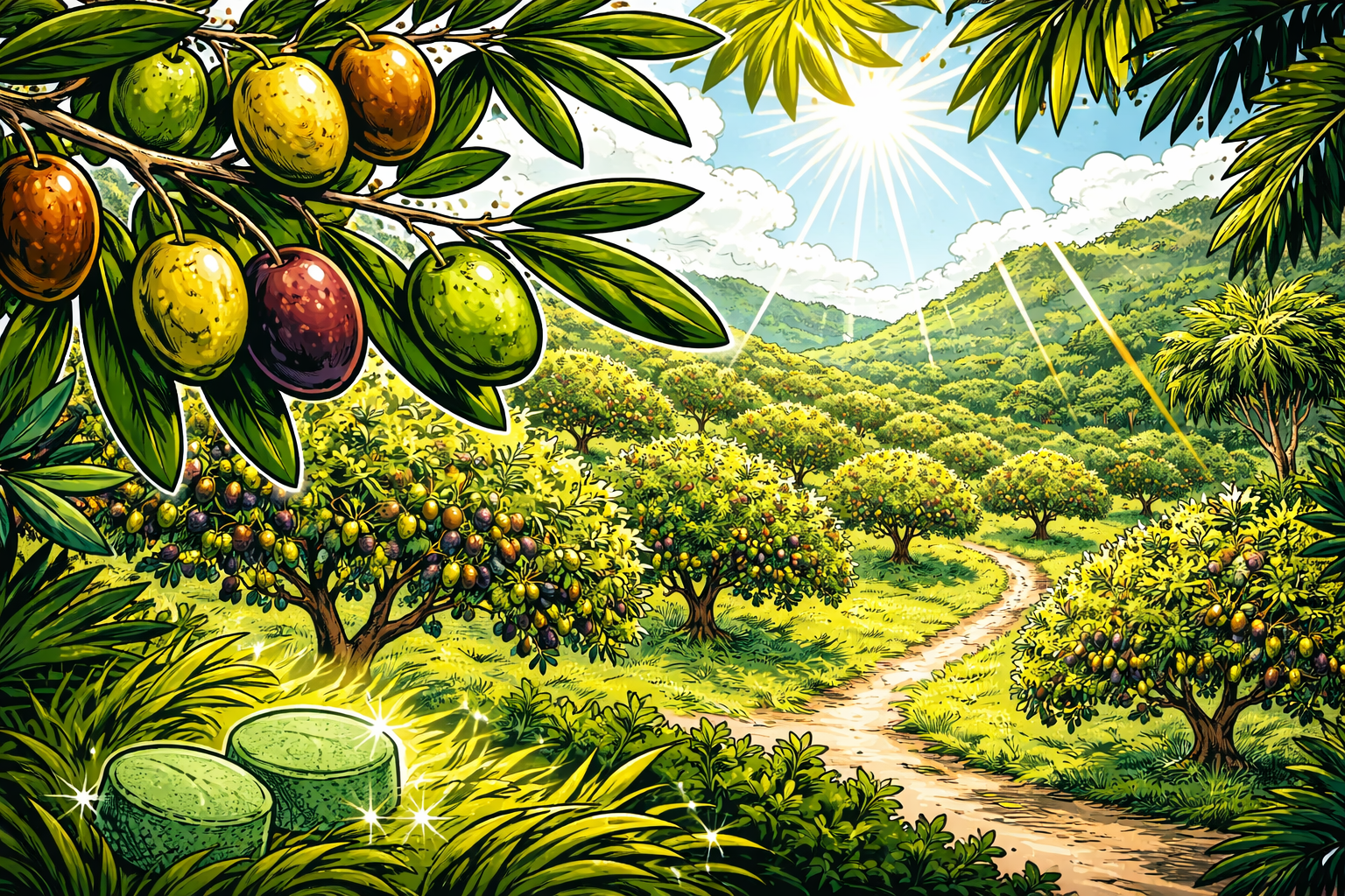 ハイポネックスのオリーブ用粒状