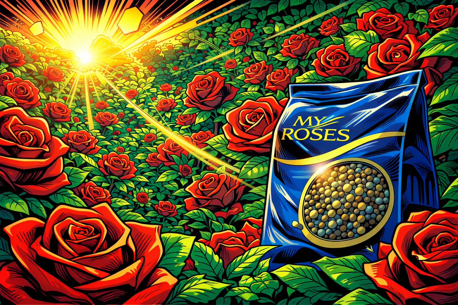 ハイポネックスのバラ用肥料